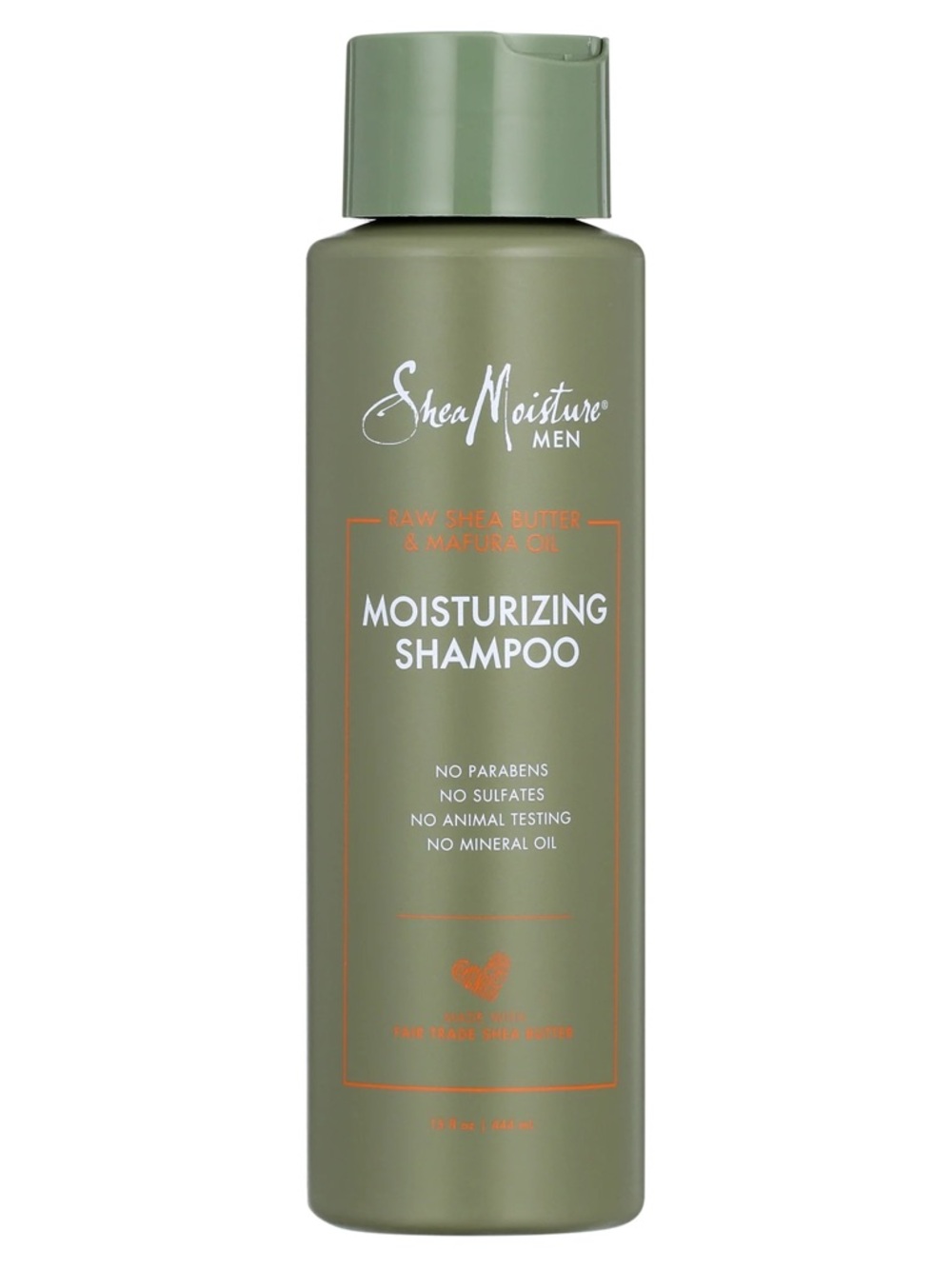 SheaMoisture Moisturizing Shampoo Raw Shea Butter and Mafura Oil, 15 oz